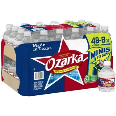 Ozarka 100% Natural Spring Water (8 fl. oz., 48 pk.)