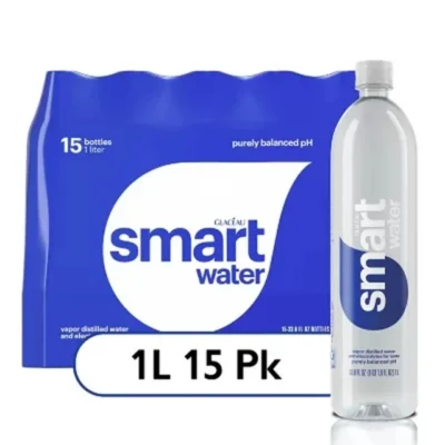 Glaceau SmartWater Bottled Water (1 L., 15 pk.)