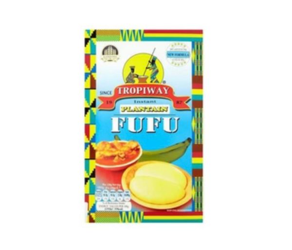 Tropical plantain fufu powder